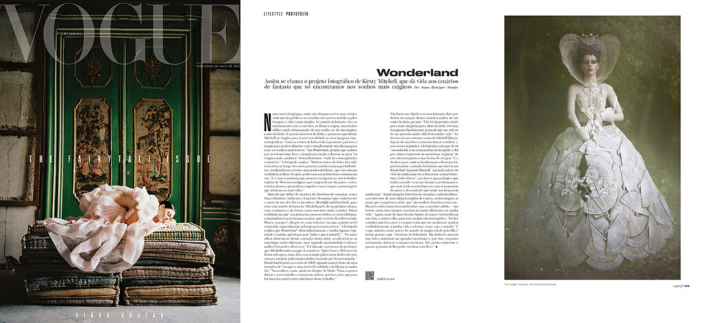 Vogue Portugal, Wonderland Interview