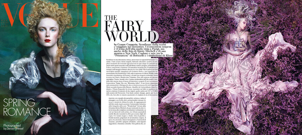 Vogue Italia, Wonderland article