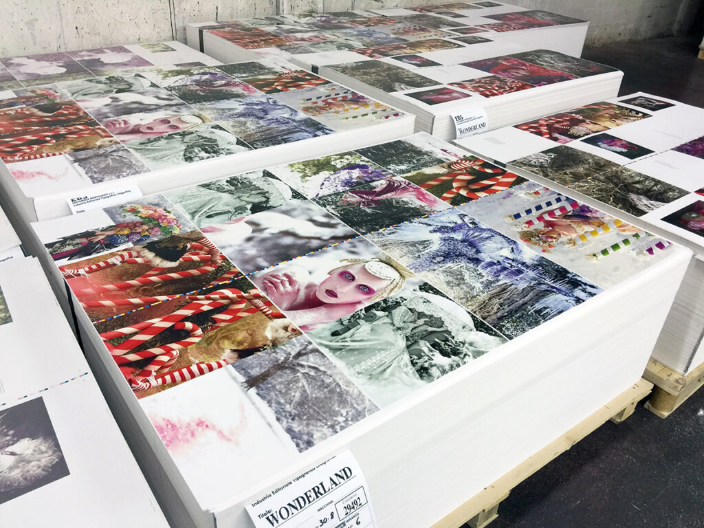 Wonderland book pages