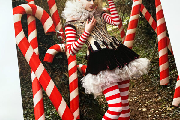 the candy cane witch print the candy cane witch print